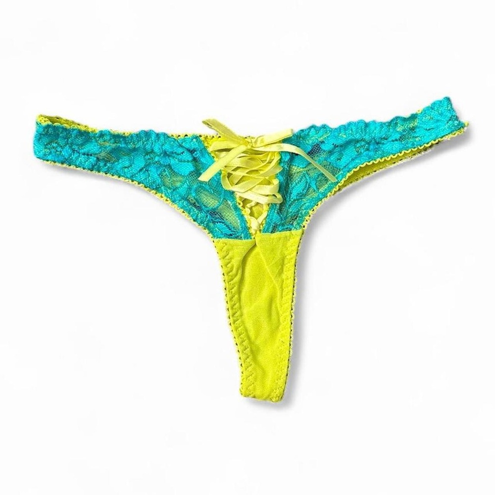 Y2K Corset Lace Thong Panty